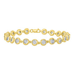 Diamond Illusion Bezel Bracelet